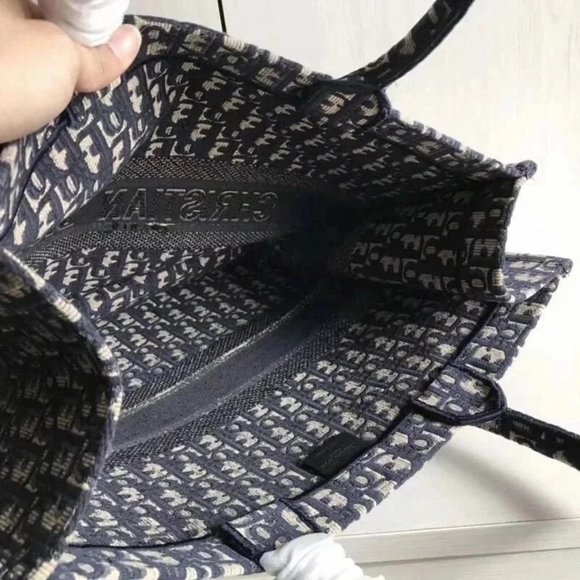 Dior Book Tote Large Blue - Picture 5 of 7